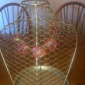 Red statement Nacklace